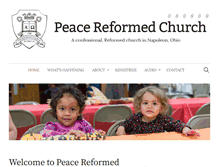 Tablet Screenshot of peacercus.com
